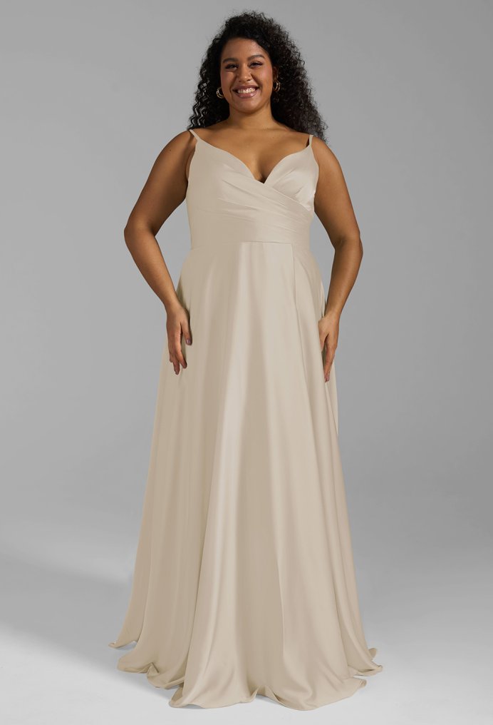 AW Rosemarie Champagne  Bridesmaid Dresses